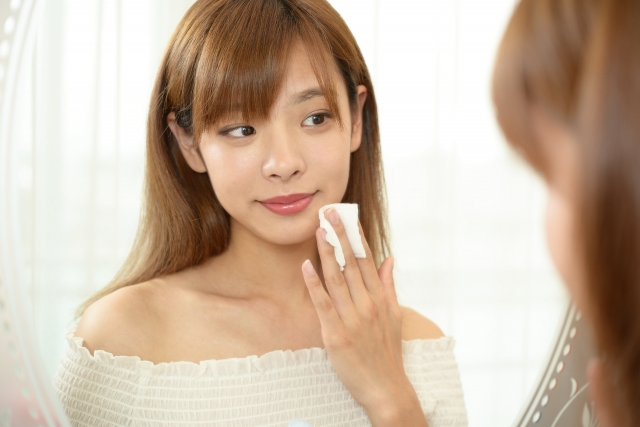 化粧のノリが良い